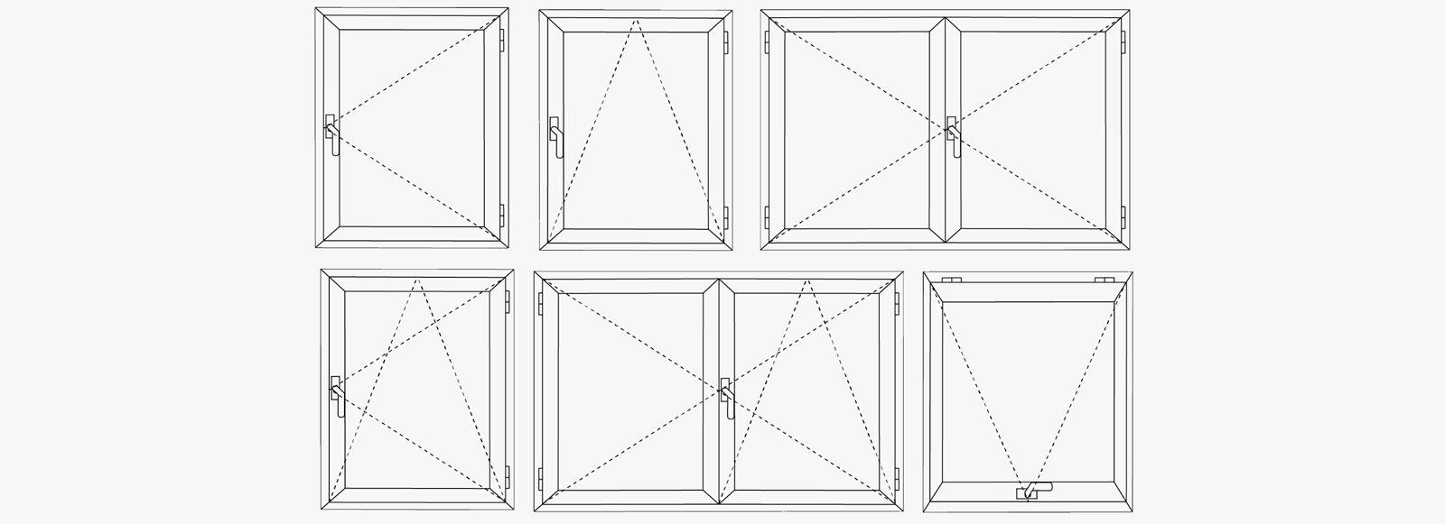 Ventanas practicables Euroaluminio