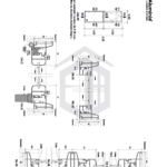 Herrajes para puerta de aluminio ALFA 60