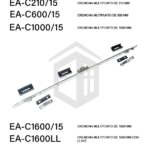 Herrajes para puerta de aluminio ALFA 60